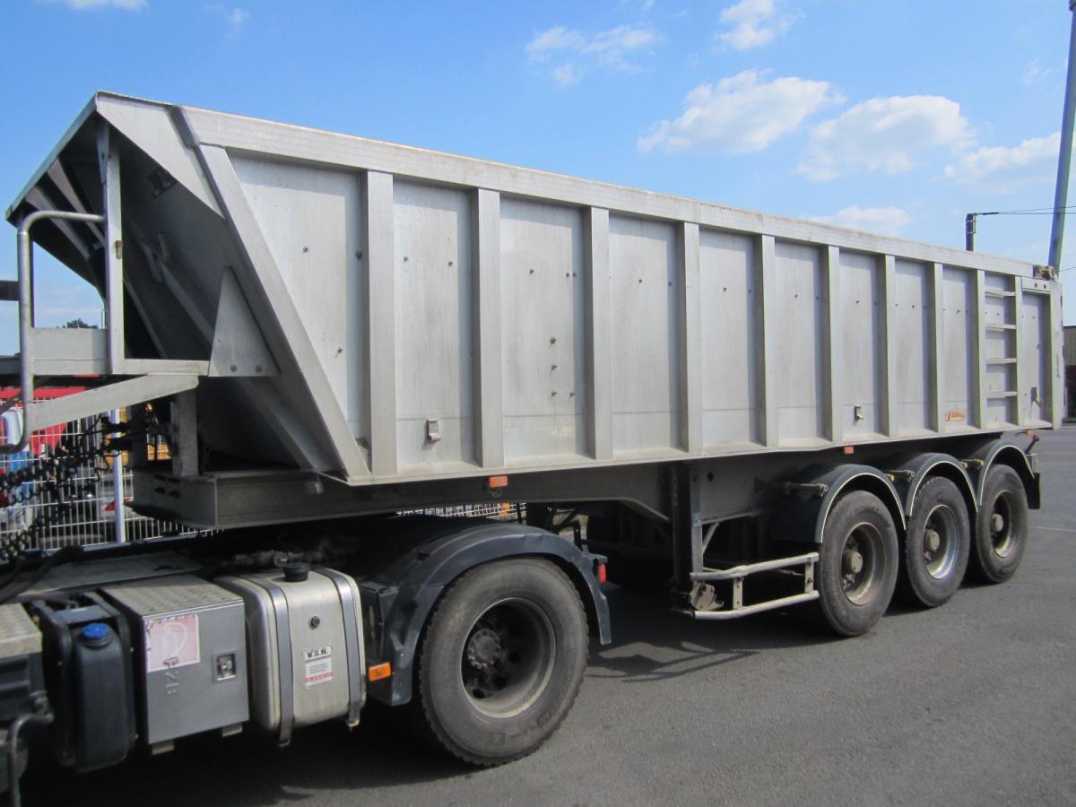 GT TRAILERS - Tippbil semitrailer: bild 1 GT TRAILERS - Tippbil semitrailer: bild 1
