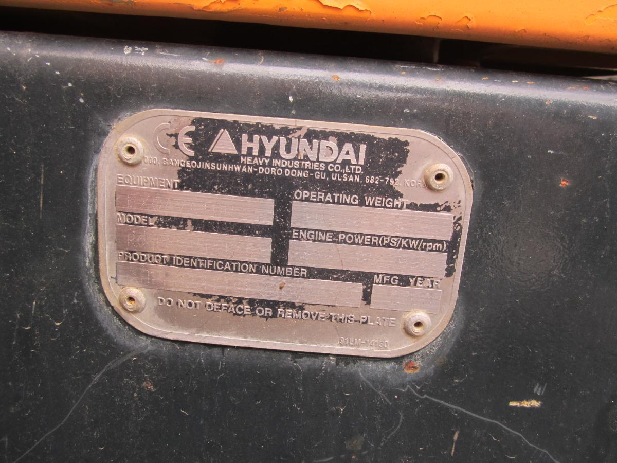 HYUNDAI 145 LCR 9A - Bandgrävare: bild 5 HYUNDAI 145 LCR 9A - Bandgrävare: bild 5