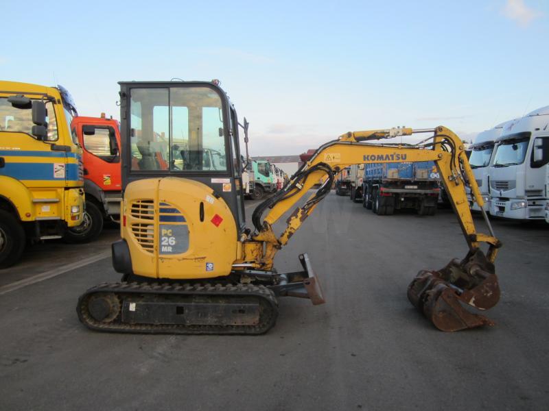 Komatsu PC26MR-3 - Minigrävmaskin: bild 2 Komatsu PC26MR-3 - Minigrävmaskin: bild 2