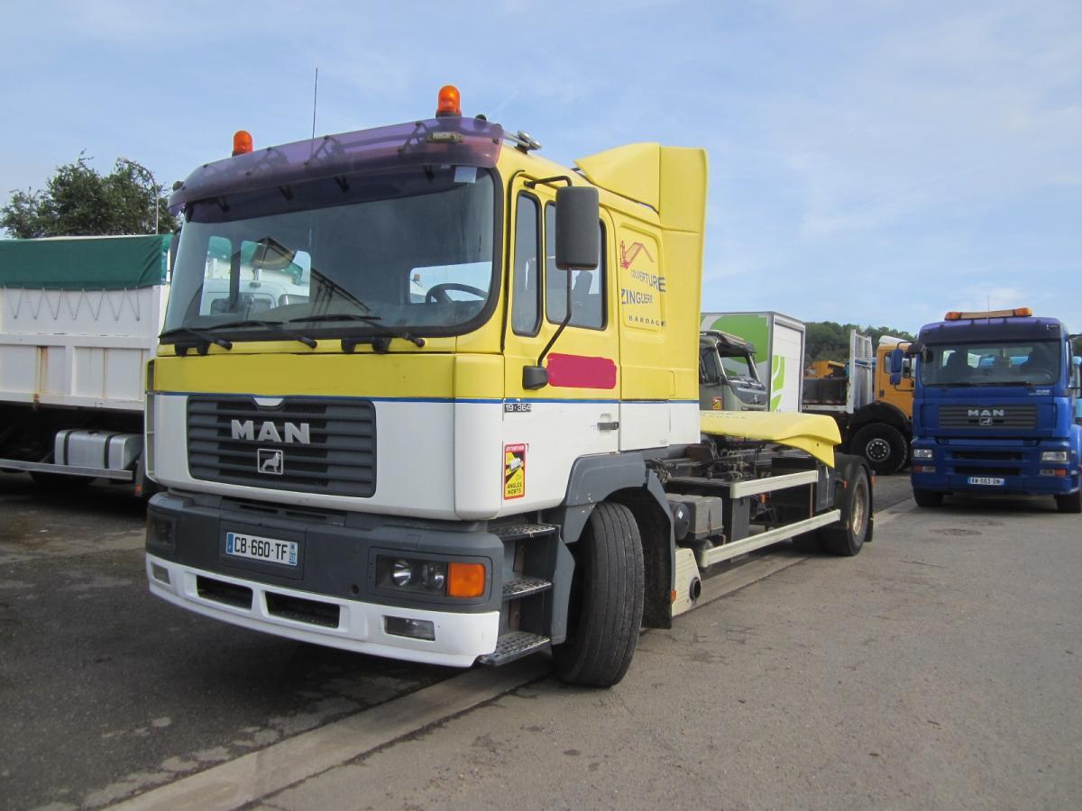 MAN 19.364 - Lastväxlare lastbil: bild 1 MAN 19.364 - Lastväxlare lastbil: bild 1