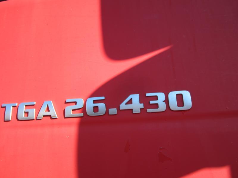 MAN TGA 26.430 - Flakbil, Kranbil: bild 4 MAN TGA 26.430 - Flakbil, Kranbil: bild 4