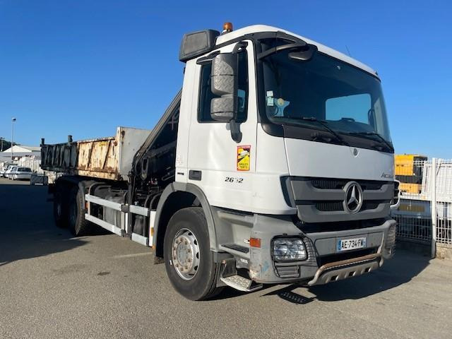 Mercedes Actros 2632 - Tippbil lastbil, Kranbil: bild 2 Mercedes Actros 2632 - Tippbil lastbil, Kranbil: bild 2