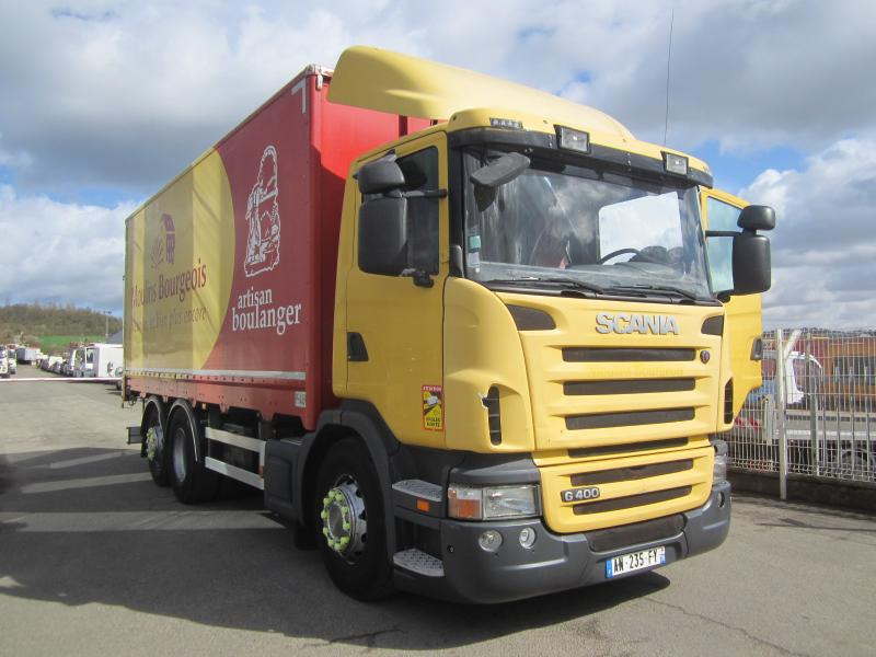 Scania G 400 - Lastbil med skåp: bild 1 Scania G 400 - Lastbil med skåp: bild 1