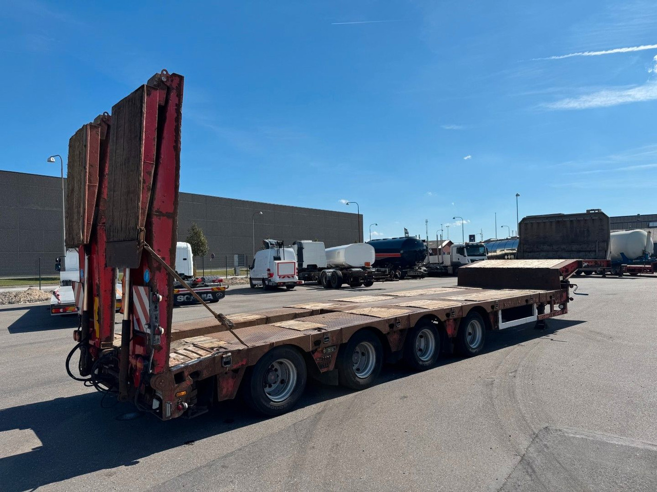 Kel-Berg Faymonville 4 axle Ausziehbar Tieflader - Låg lastare semitrailer: bild 3 Kel-Berg Faymonville 4 axle Ausziehbar Tieflader - Låg lastare semitrailer: bild 3