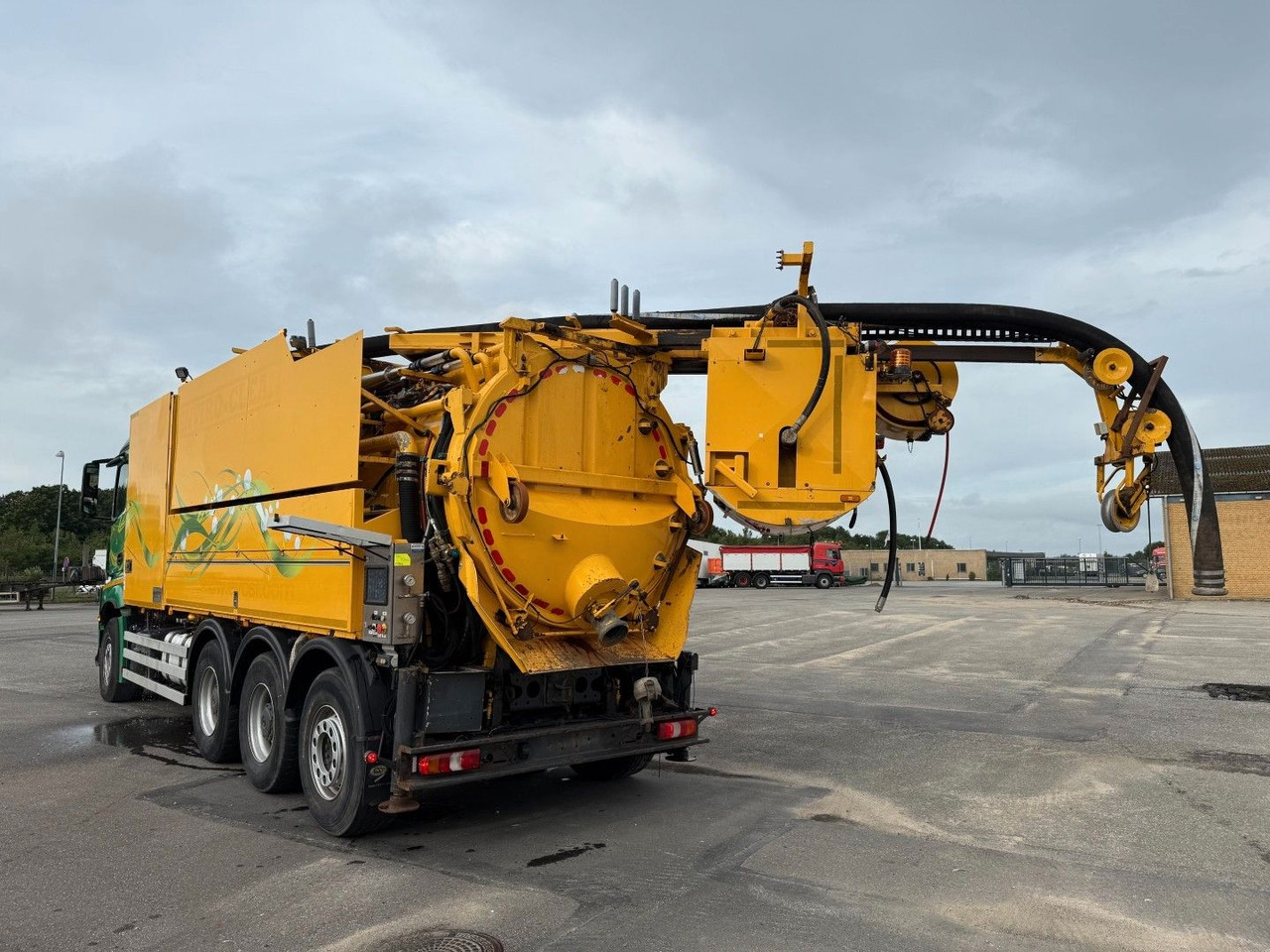 Mercedes-Benz 3258 RHD 8x4-4 Wiedemann Super 1000 Recycler - Sugbil: bild 4 Mercedes-Benz 3258 RHD 8x4-4 Wiedemann Super 1000 Recycler - Sugbil: bild 4