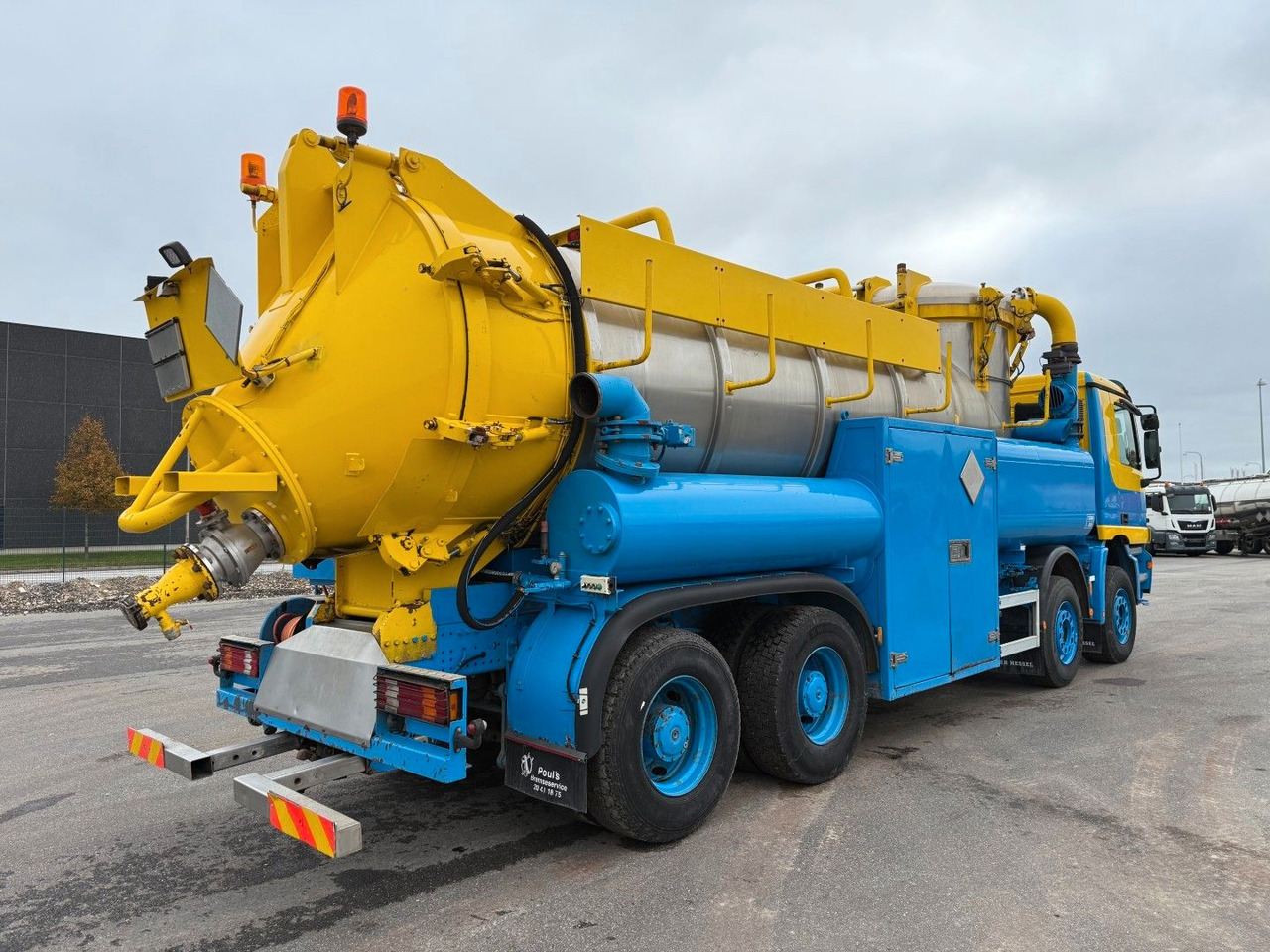 Mercedes-Benz Actros 4140 8x4 KOKS MEGAVAC 8000 ADR Dry Vac - Sugbil: bild 3 Mercedes-Benz Actros 4140 8x4 KOKS MEGAVAC 8000 ADR Dry Vac - Sugbil: bild 3