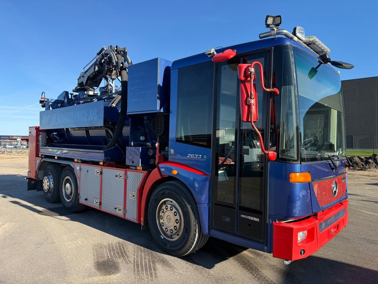 Mercedes-Benz Econic 2633 6x2*4 Hvidtved Larsen SLP309 Euro 5 - Sugbil: bild 2 Mercedes-Benz Econic 2633 6x2*4 Hvidtved Larsen SLP309 Euro 5 - Sugbil: bild 2