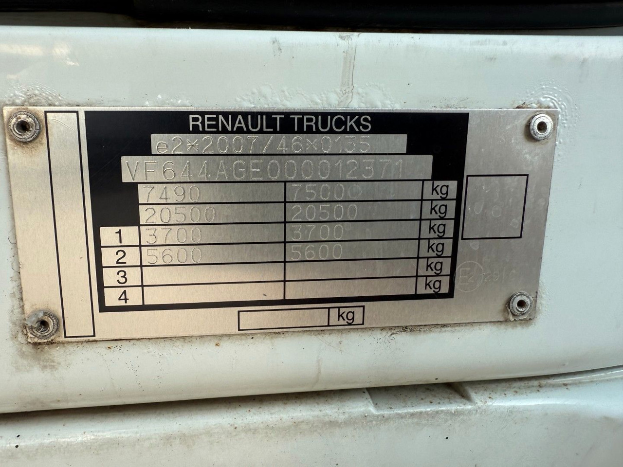 Lastbil med skåp Renault Midlum 220 DXI 4x2 6.0 Box / Koffer: bild 8