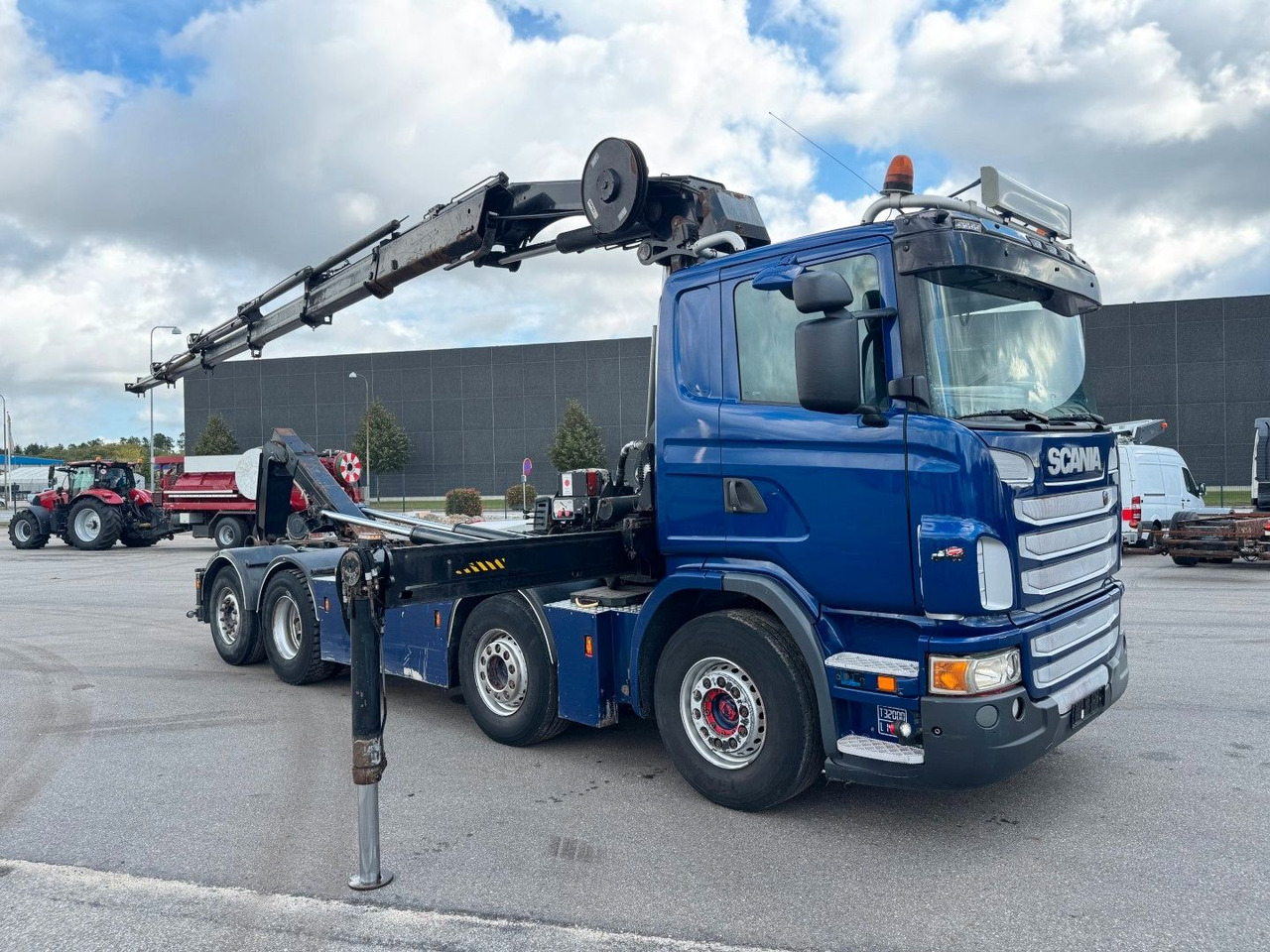 Scania G480 8x2*6 Hakenlift / Hiab 244 EP-5 Hipro - Kranbil: bild 2 Scania G480 8x2*6 Hakenlift / Hiab 244 EP-5 Hipro - Kranbil: bild 2