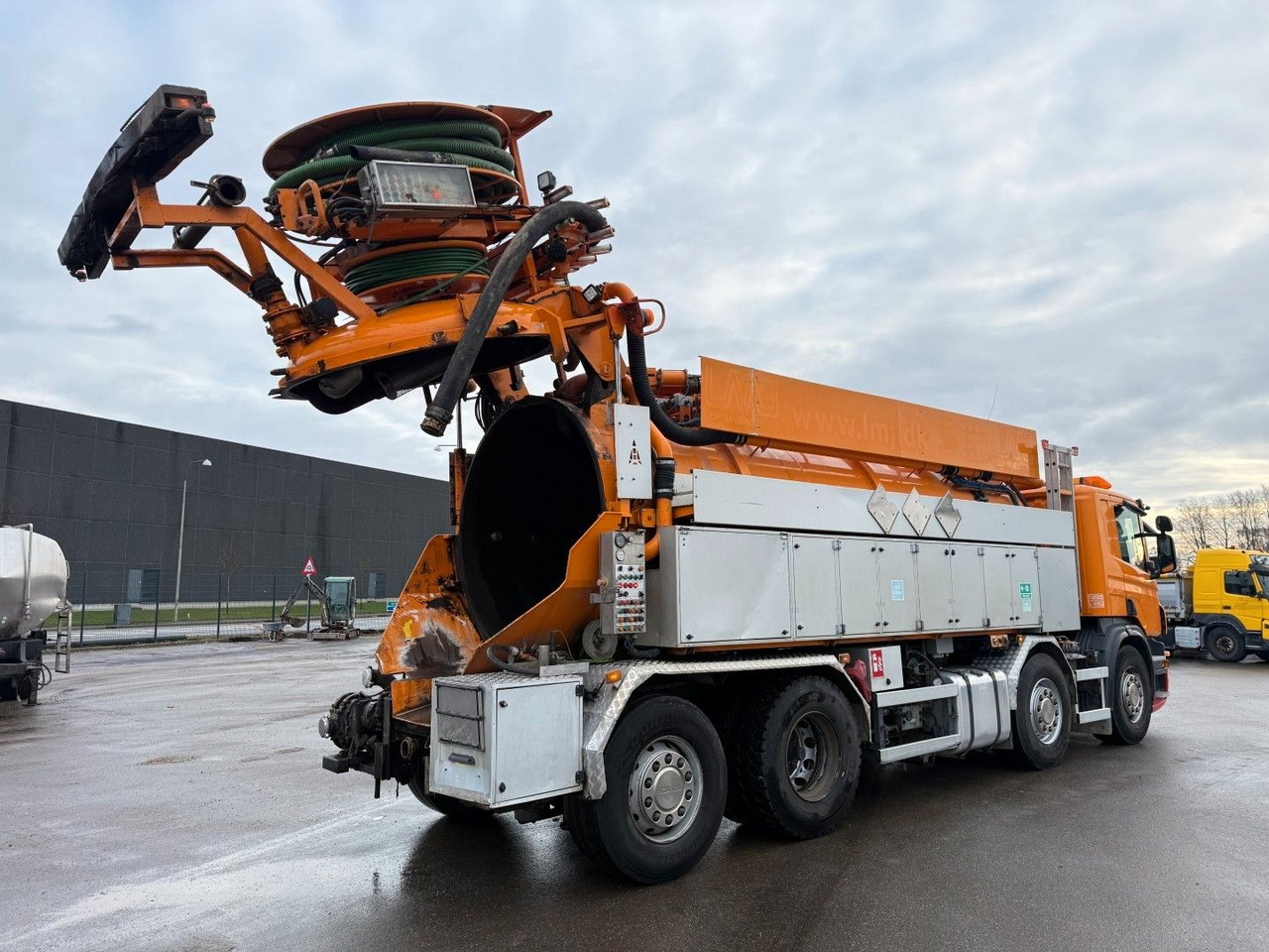 Scania P380 8x2*6 Hvidtved Larsen Flexline 414 - Sugbil: bild 5 Scania P380 8x2*6 Hvidtved Larsen Flexline 414 - Sugbil: bild 5