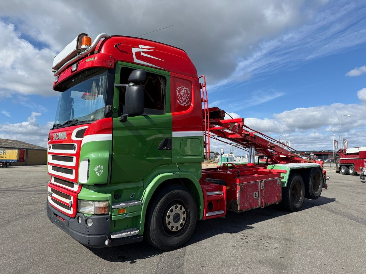 Scania R500 V8 6x2 Highline / Cabel Tipper / Kipper - Tippbil lastbil: bild 1 Scania R500 V8 6x2 Highline / Cabel Tipper / Kipper - Tippbil lastbil: bild 1