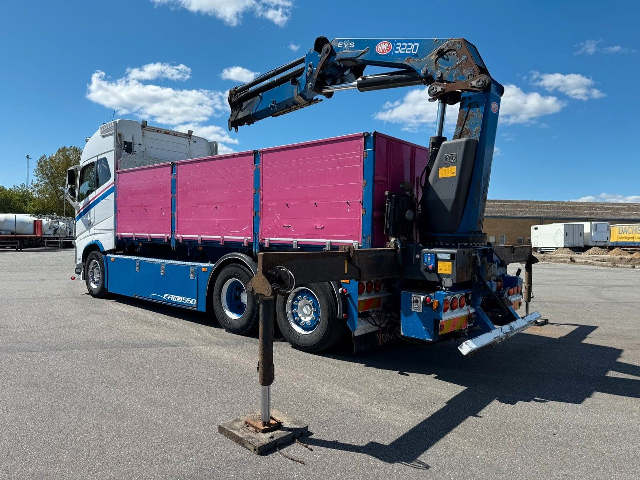 Volvo FH 16.550 6x24 / Crane HMF 3220K4 Euro 6 - Kranbil: bild 5 Volvo FH 16.550 6x24 / Crane HMF 3220K4 Euro 6 - Kranbil: bild 5