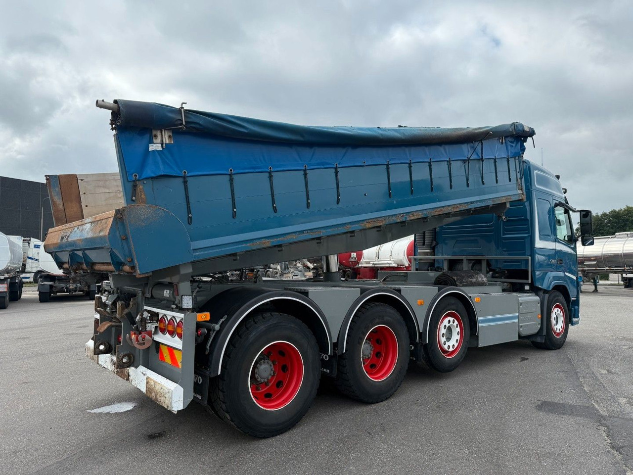 Volvo FM 500 8x4 Pushertridem 3 Way Tipper / Kipper - Tippbil lastbil: bild 3 Volvo FM 500 8x4 Pushertridem 3 Way Tipper / Kipper - Tippbil lastbil: bild 3