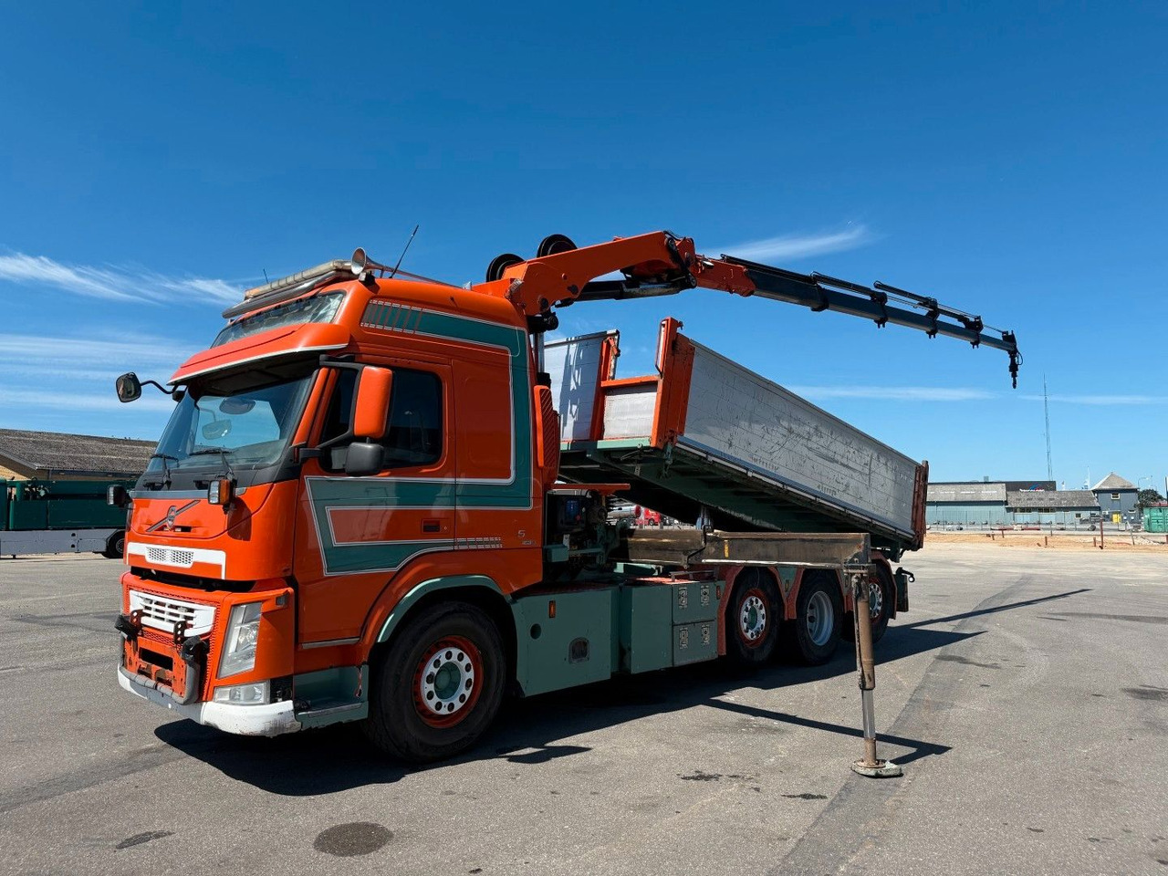 Volvo FM500 8x2*6 Crane HMF 2620 K5 Pendel Tipper - Kranbil: bild 1 Volvo FM500 8x2*6 Crane HMF 2620 K5 Pendel Tipper - Kranbil: bild 1