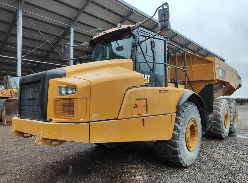 Caterpillar 740 - Ramstyrd dumper: bild 2 Caterpillar 740 - Ramstyrd dumper: bild 2