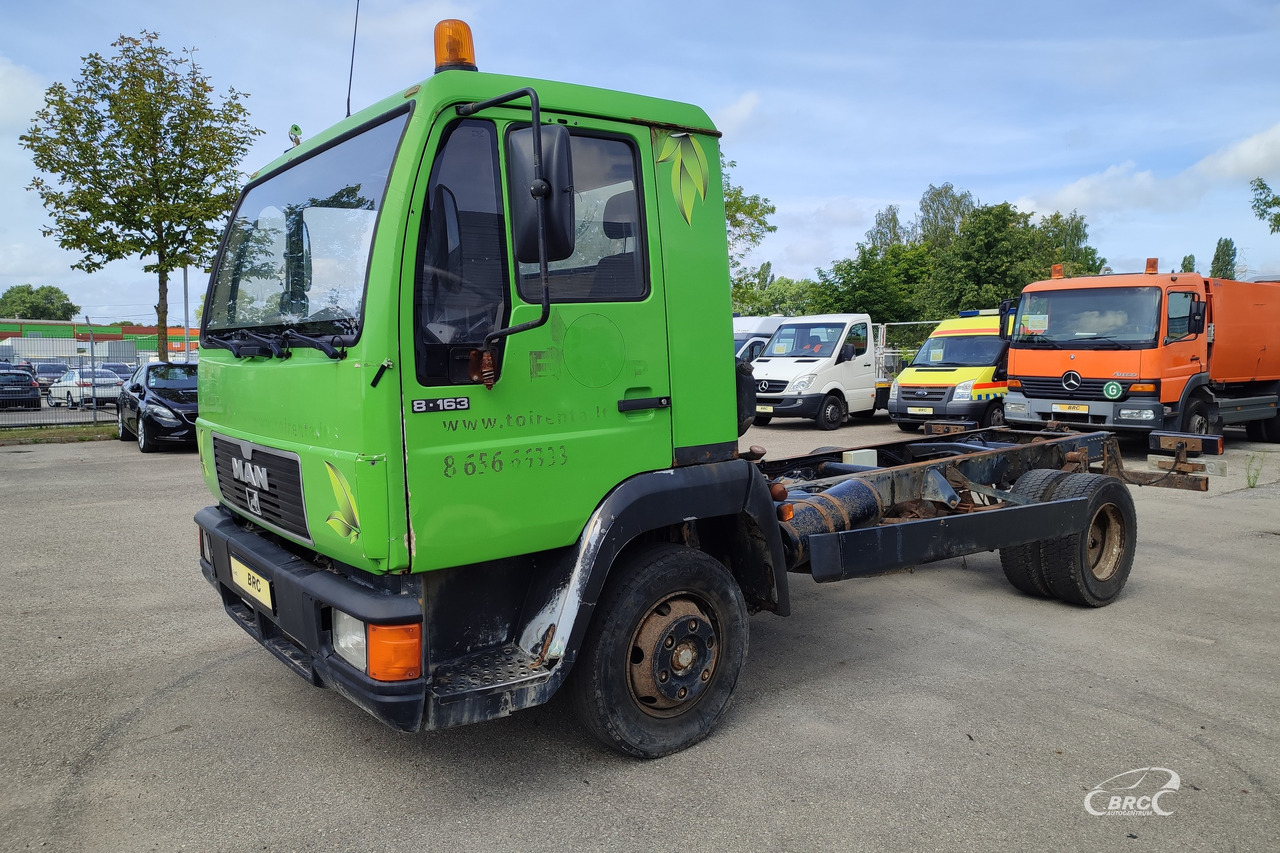 MAN 8.163 - Sopbil: bild 1 MAN 8.163 - Sopbil: bild 1