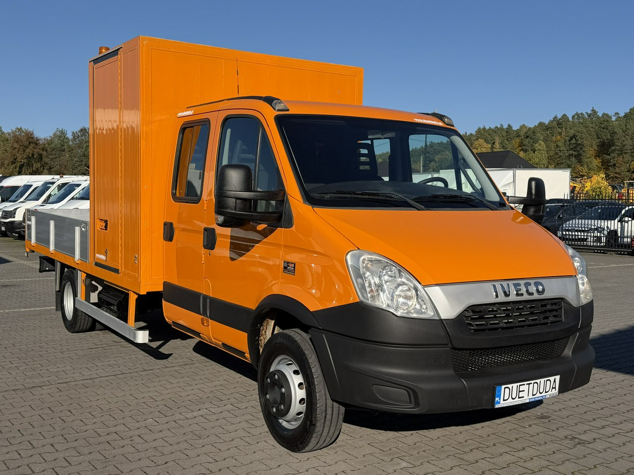 Iveco Daily 70C18 V H - Transportbil med flak, Dubbelhytt transportbil: bild 5 Iveco Daily 70C18 V H - Transportbil med flak, Dubbelhytt transportbil: bild 5