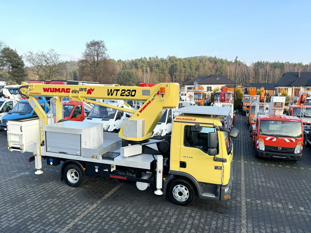 MAN TGL 8.210 Zwyżka WUMAG WT 230 23m w bok 18m podnośnik - Billift: bild 1 MAN TGL 8.210 Zwyżka WUMAG WT 230 23m w bok 18m podnośnik - Billift: bild 1