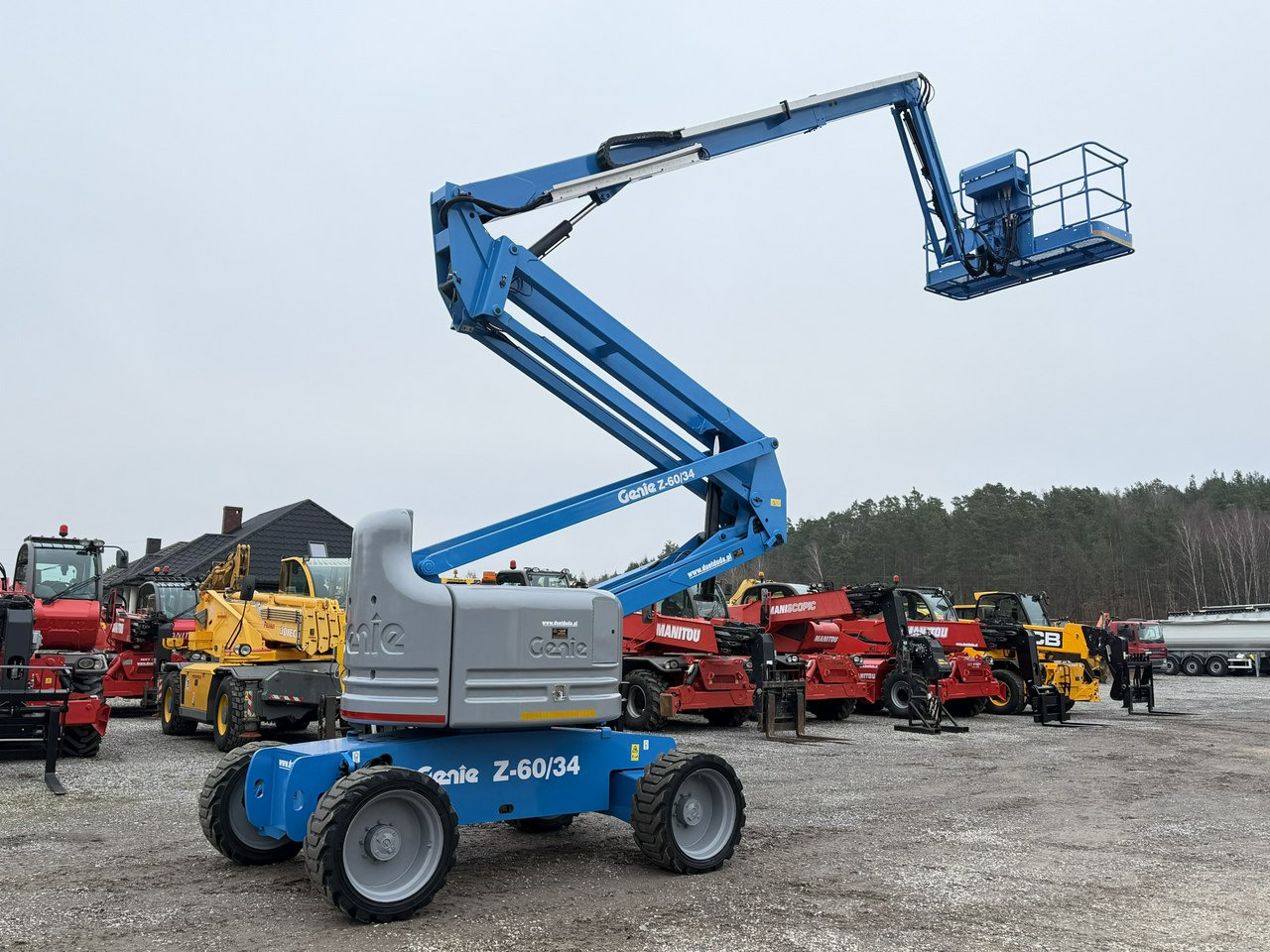 Leasa Manitou 200 ATJ Genie Z60/34 PODNOŚNIK PRZEGUBOWY TELEKOPOWY JGL 4x4 4WD Manitou 200 ATJ Genie Z60/34 PODNOŚNIK PRZEGUBOWY TELEKOPOWY JGL 4x4 4WD: bild 13
