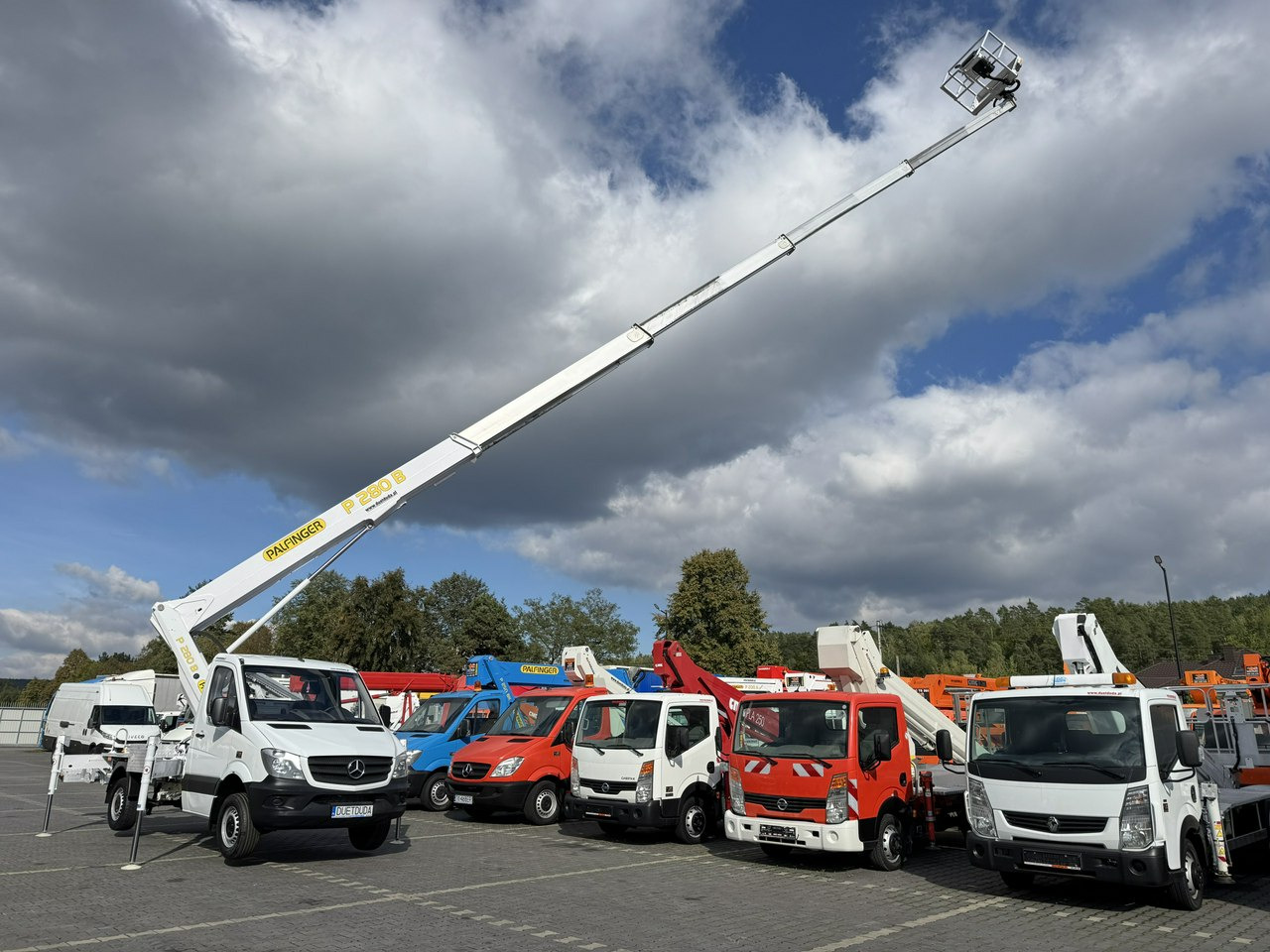 Mercedes Sprinter Zwyżka Podnośnik Koszowy PALFINGER P280 B UDT - Billift: bild 2 Mercedes Sprinter Zwyżka Podnośnik Koszowy PALFINGER P280 B UDT - Billift: bild 2