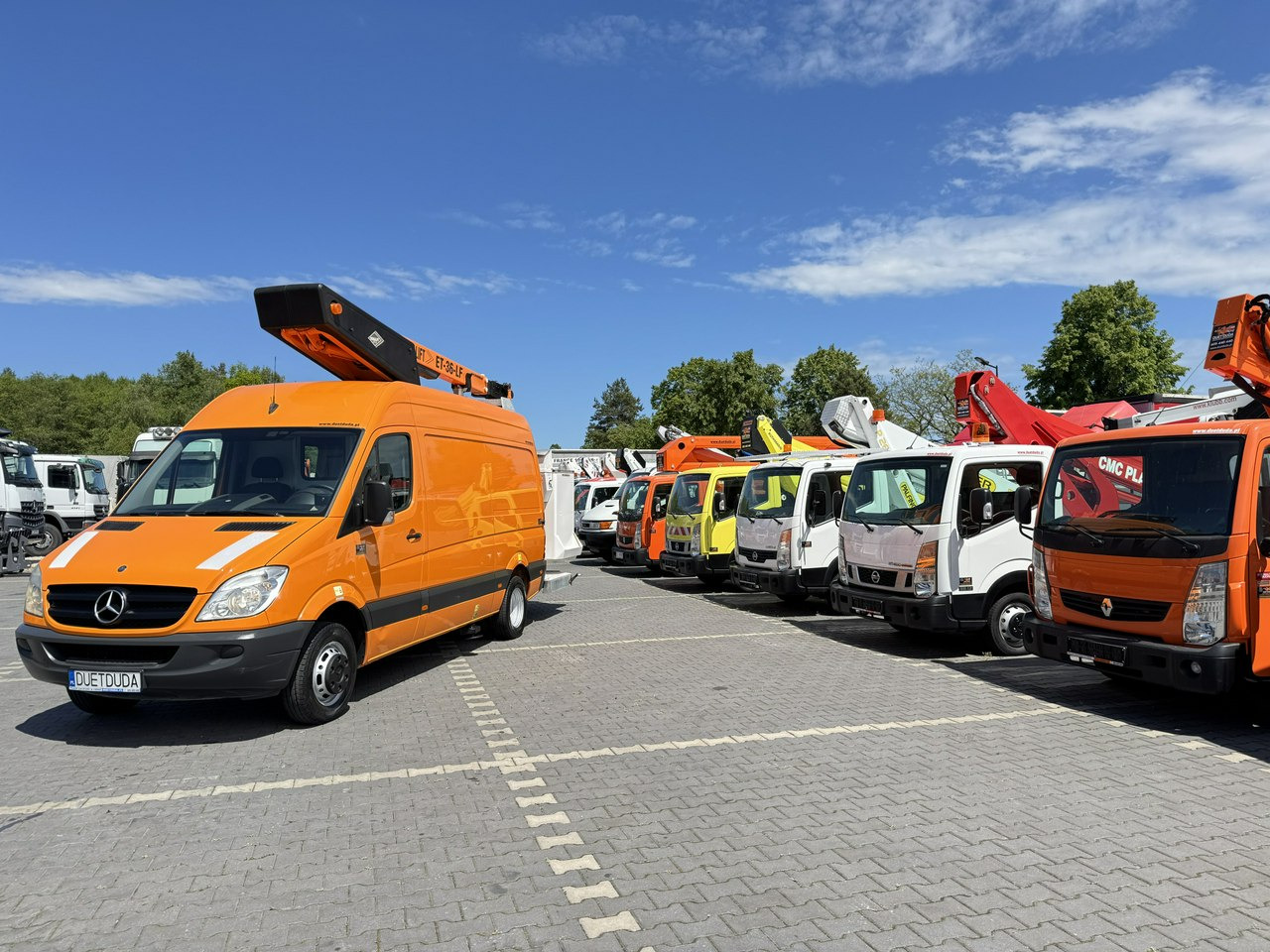 Mercedes Sprinter Zwyżka Podnośnik Koszowy VERSALIFT KLUBB ET-36-LF UDT - Billift: bild 2 Mercedes Sprinter Zwyżka Podnośnik Koszowy VERSALIFT KLUBB ET-36-LF UDT - Billift: bild 2