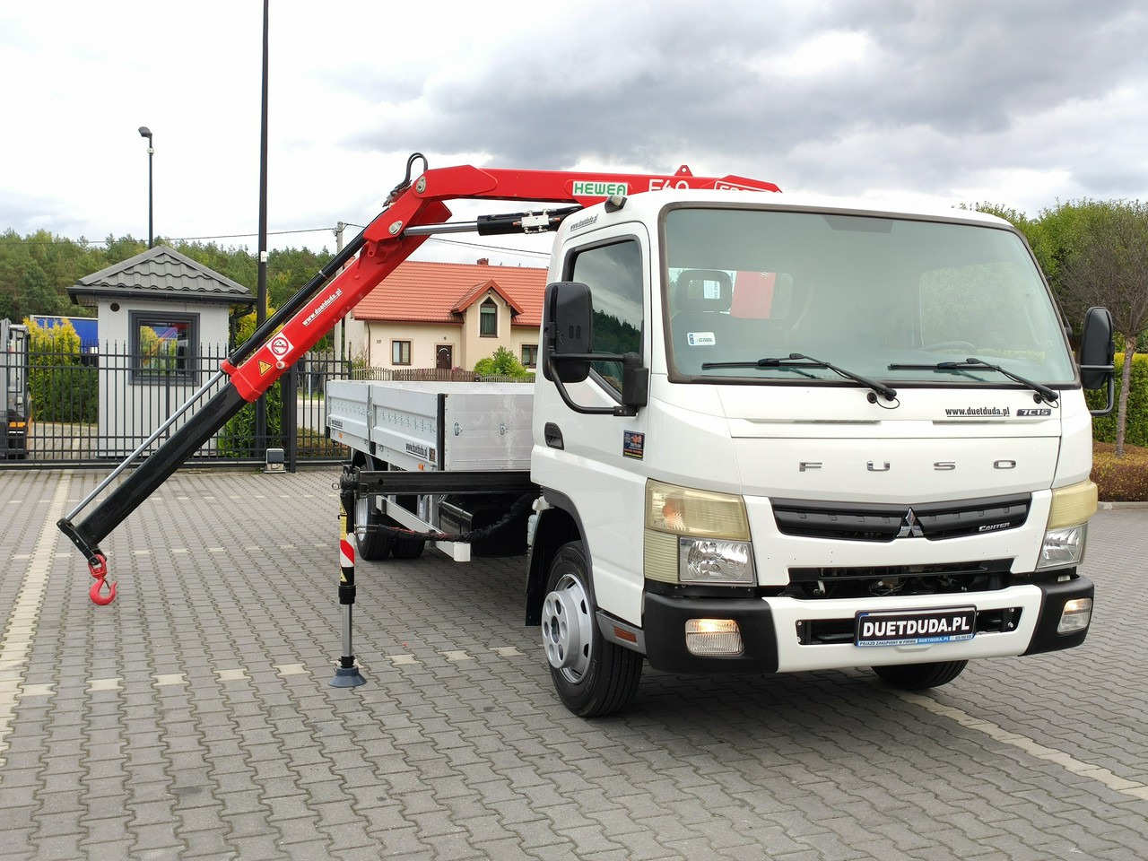 Mitsubishi Canter Fuso 7C15 3.0/150KM HDS FASSI F40 UNIKAT Super Stan !!! - Flakbil, Kranbil: bild 3 Mitsubishi Canter Fuso 7C15 3.0/150KM HDS FASSI F40 UNIKAT Super Stan !!! - Flakbil, Kranbil: bild 3