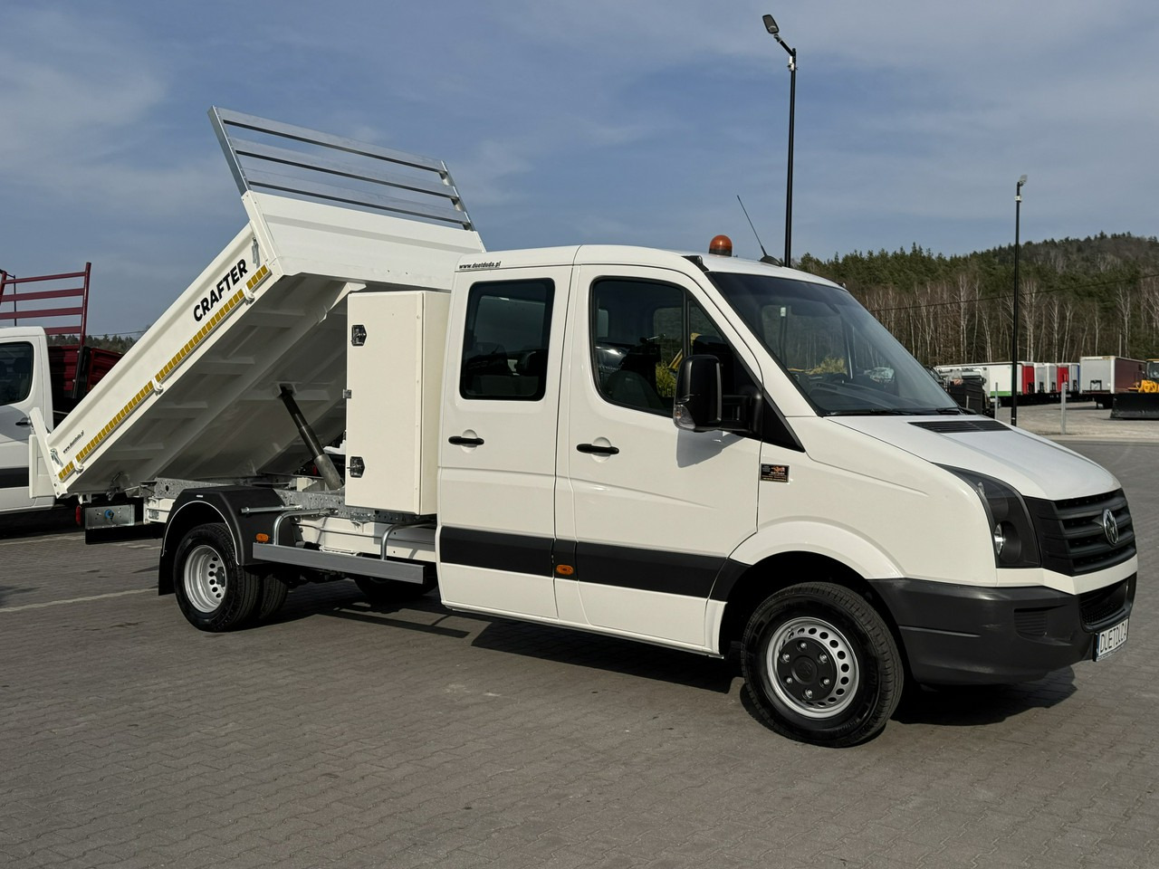 Volkswagen Crafter - Transportbil med tippflak: bild 5 Volkswagen Crafter - Transportbil med tippflak: bild 5