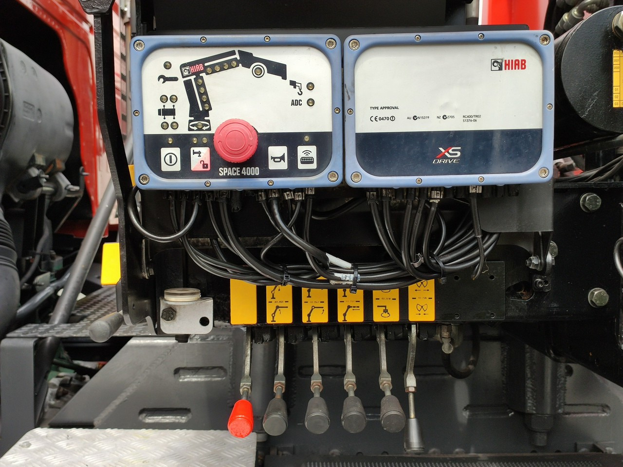 Tippbil lastbil, Kranbil Volvo FMX 410 6x4 13L HDS Radiowy Hydroburta: bild 25