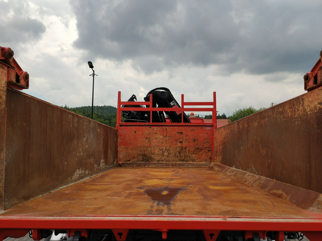 Tippbil lastbil, Kranbil Volvo FMX 410 6x4 13L HDS Radiowy Hydroburta: bild 20