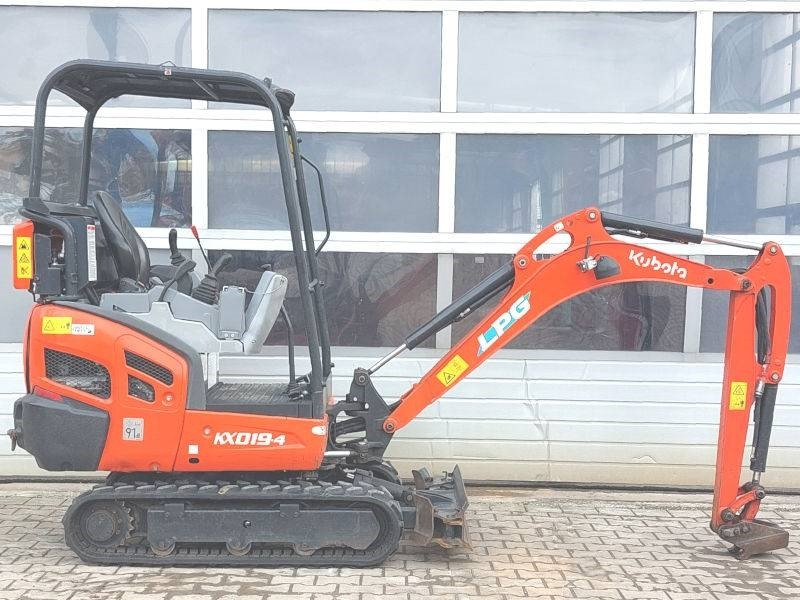 Kubota KX 019-4 LPG - Minigrävmaskin: bild 5 Kubota KX 019-4 LPG - Minigrävmaskin: bild 5