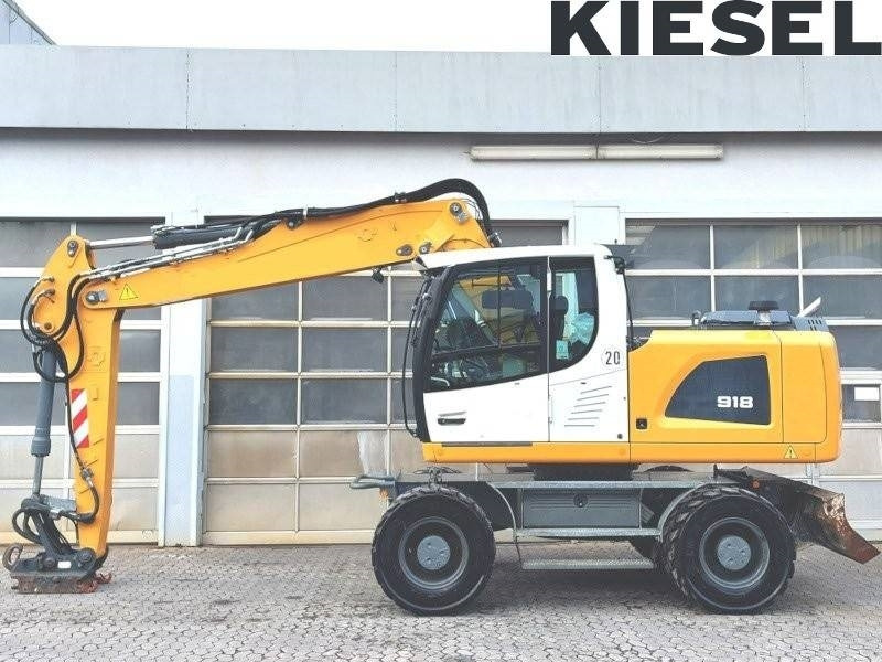 Liebherr A 918 - Grävmaskin på däck: bild 1 Liebherr A 918 - Grävmaskin på däck: bild 1