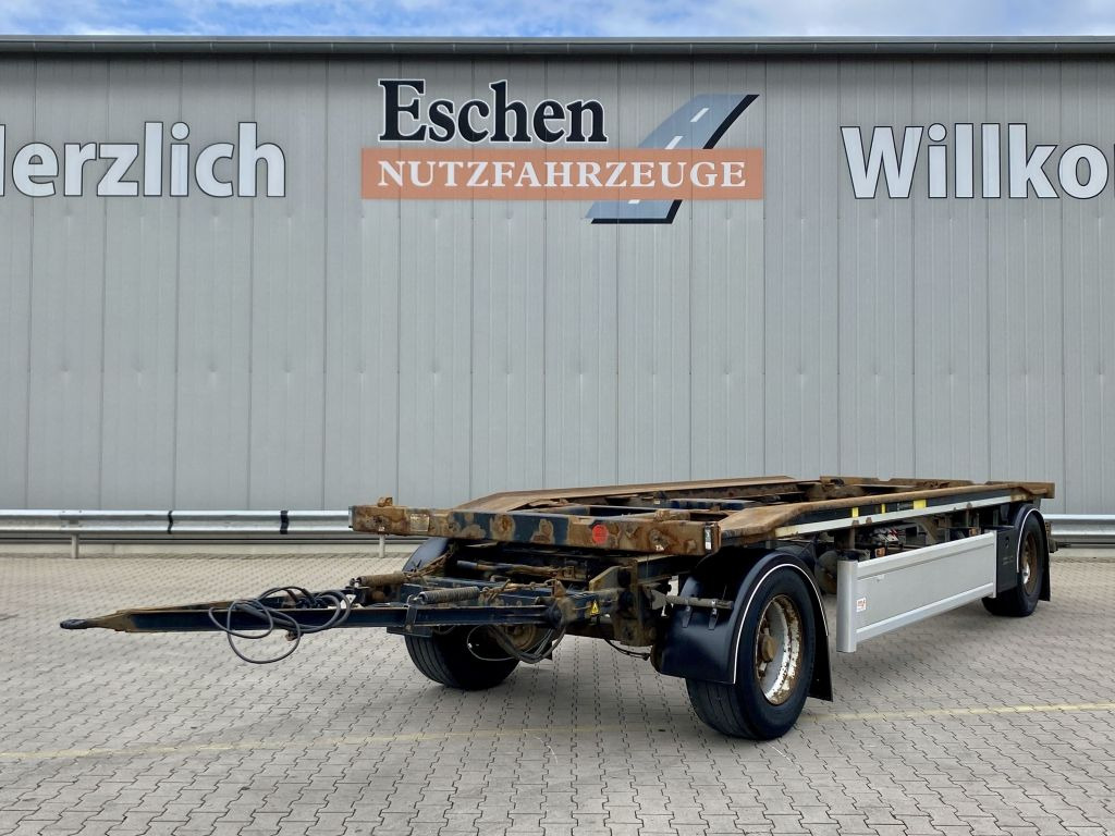 Lastväxlarsläp/ Liftdumpersläp Hüffermann HN-AV 001 Außenrollen Abrollcontainer HU02/2026: bild 1