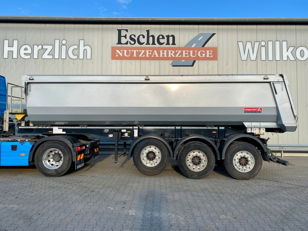 Langendorf SKS-HS 24/30 / Stahl-Halbschalenmulde - Tippbil semitrailer: bild 2 Langendorf SKS-HS 24/30 / Stahl-Halbschalenmulde - Tippbil semitrailer: bild 2