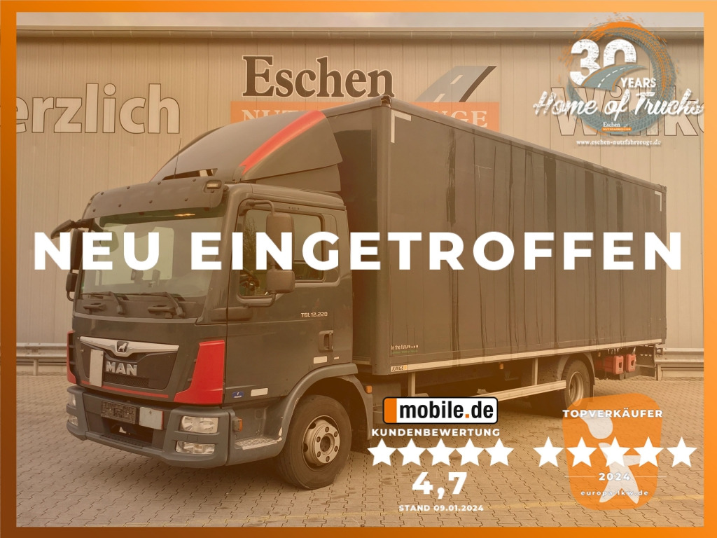 Lastbil med skåp MAN TGL 12.220 4x2 BL / Dautel LBW: bild 1
