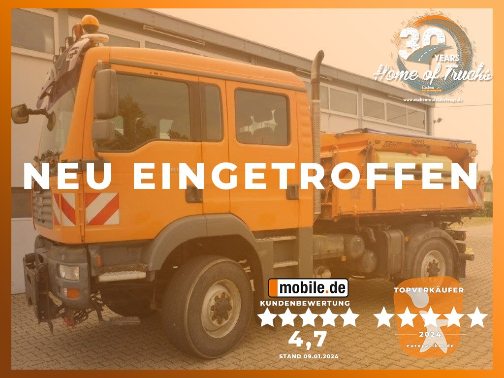 MAN TGM 13.240 4x4 BL - Tippbil lastbil: bild 1 MAN TGM 13.240 4x4 BL - Tippbil lastbil: bild 1