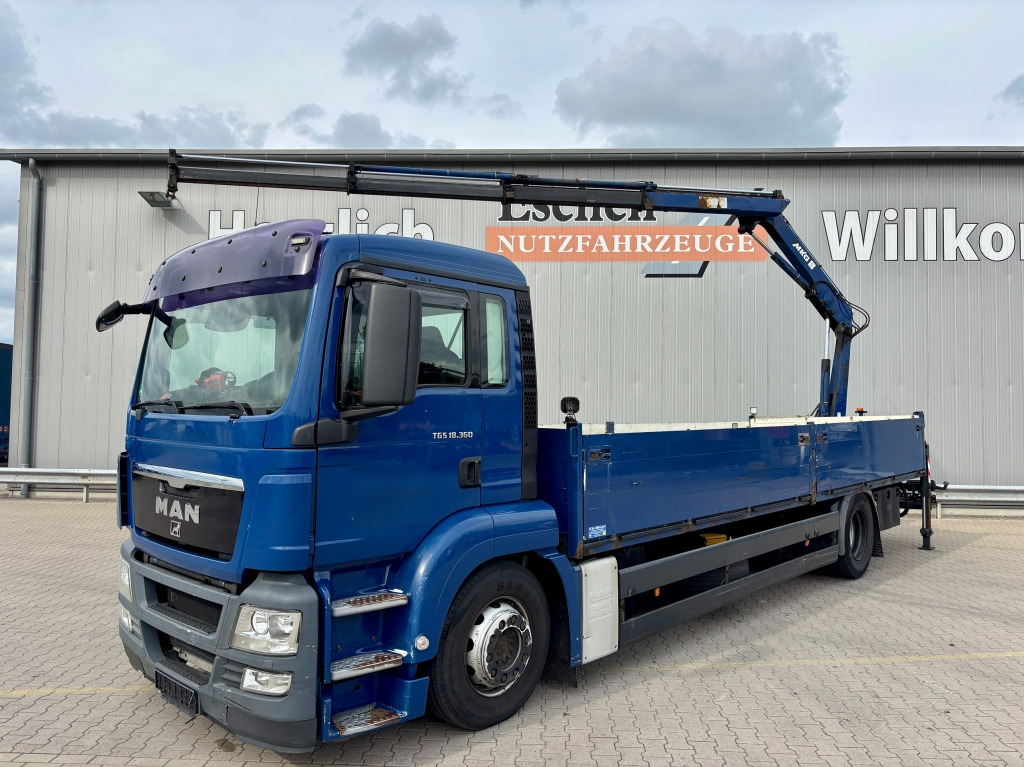 MAN TGS 18.360 4x2 LL / MKG HLK 111 Kran - Flakbil, Kranbil: bild 3 MAN TGS 18.360 4x2 LL / MKG HLK 111 Kran - Flakbil, Kranbil: bild 3