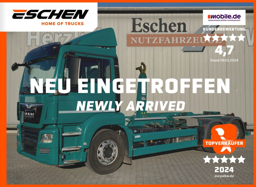 MAN TGS 26.420 6x2-2 BL / VDL Aufbau - Lastväxlare lastbil: bild 1 MAN TGS 26.420 6x2-2 BL / VDL Aufbau - Lastväxlare lastbil: bild 1