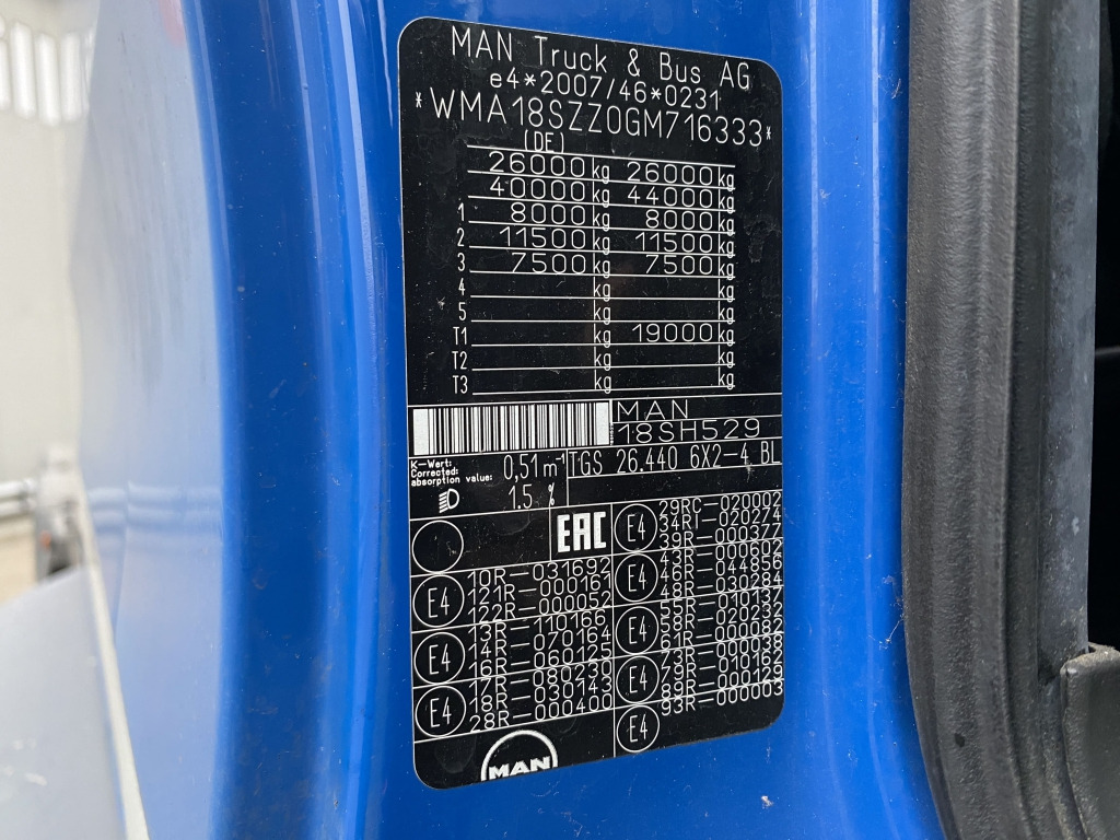 MAN TGS 26.440 6x2-4 BL - Lastväxlare lastbil: bild 4 MAN TGS 26.440 6x2-4 BL - Lastväxlare lastbil: bild 4