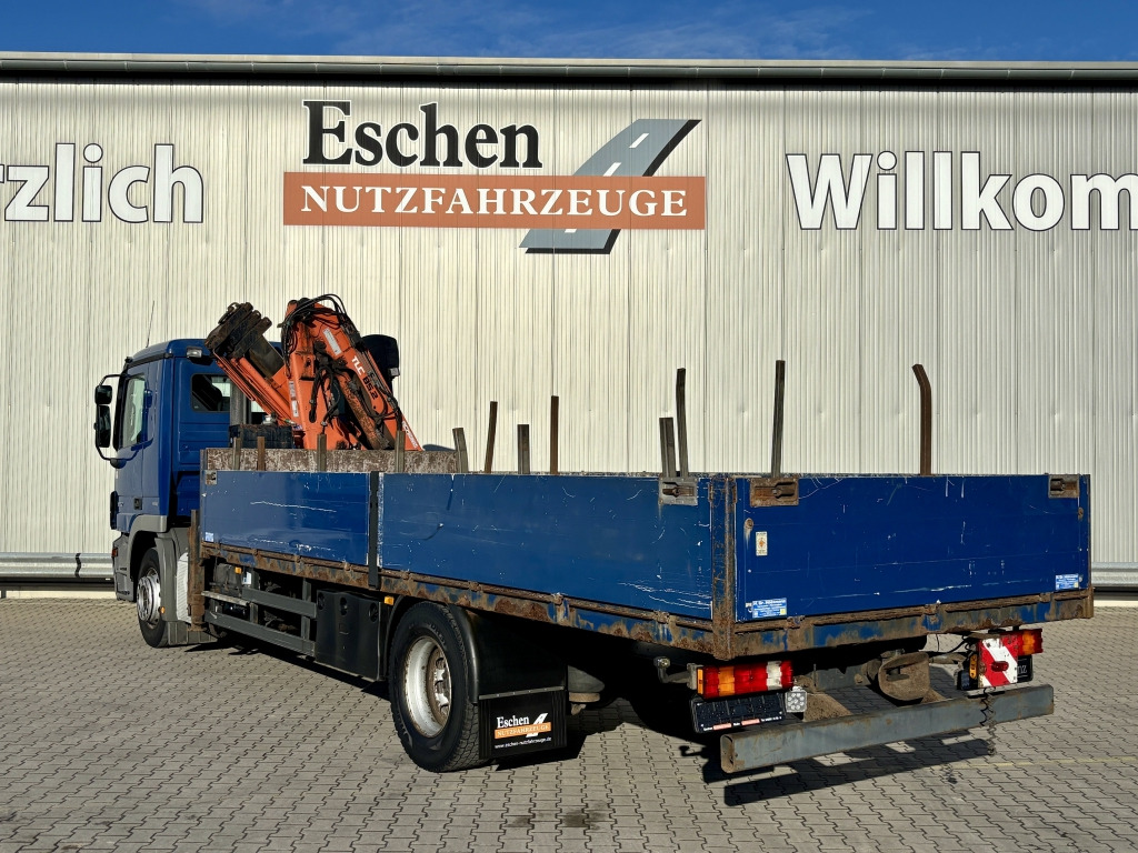 Mercedes-Benz 1832 L / Terex 85.2-A3 Faltkran - Flakbil, Kranbil: bild 4 Mercedes-Benz 1832 L / Terex 85.2-A3 Faltkran - Flakbil, Kranbil: bild 4