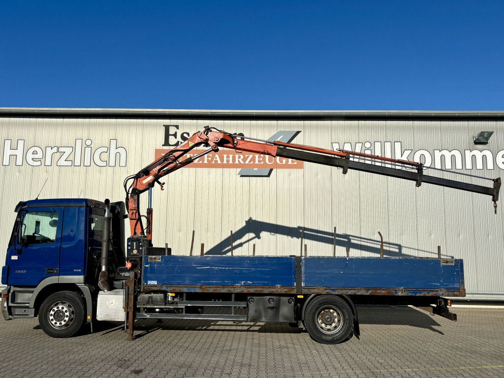 Mercedes-Benz 1832 L / Terex 85.2-A3 Faltkran - Flakbil, Kranbil: bild 3 Mercedes-Benz 1832 L / Terex 85.2-A3 Faltkran - Flakbil, Kranbil: bild 3