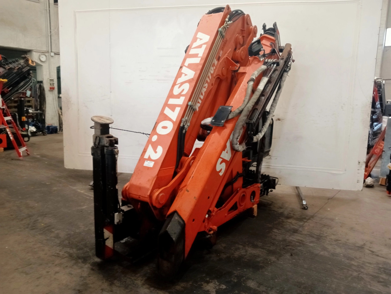 Grúa ATLAS AK170.2 A2 - Lastbilskran för Lastbil: bild 4 Grúa ATLAS AK170.2 A2 - Lastbilskran för Lastbil: bild 4