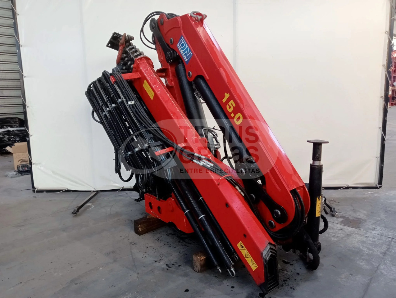 Grúa hidráulica DN 15055 - Lastbilskran: bild 2 Grúa hidráulica DN 15055 - Lastbilskran: bild 2