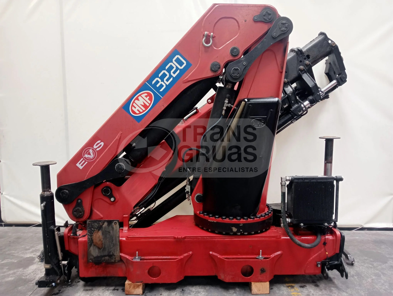 Grúa hidráulica HMF 3220 K6 - Lastbilskran: bild 1 Grúa hidráulica HMF 3220 K6 - Lastbilskran: bild 1