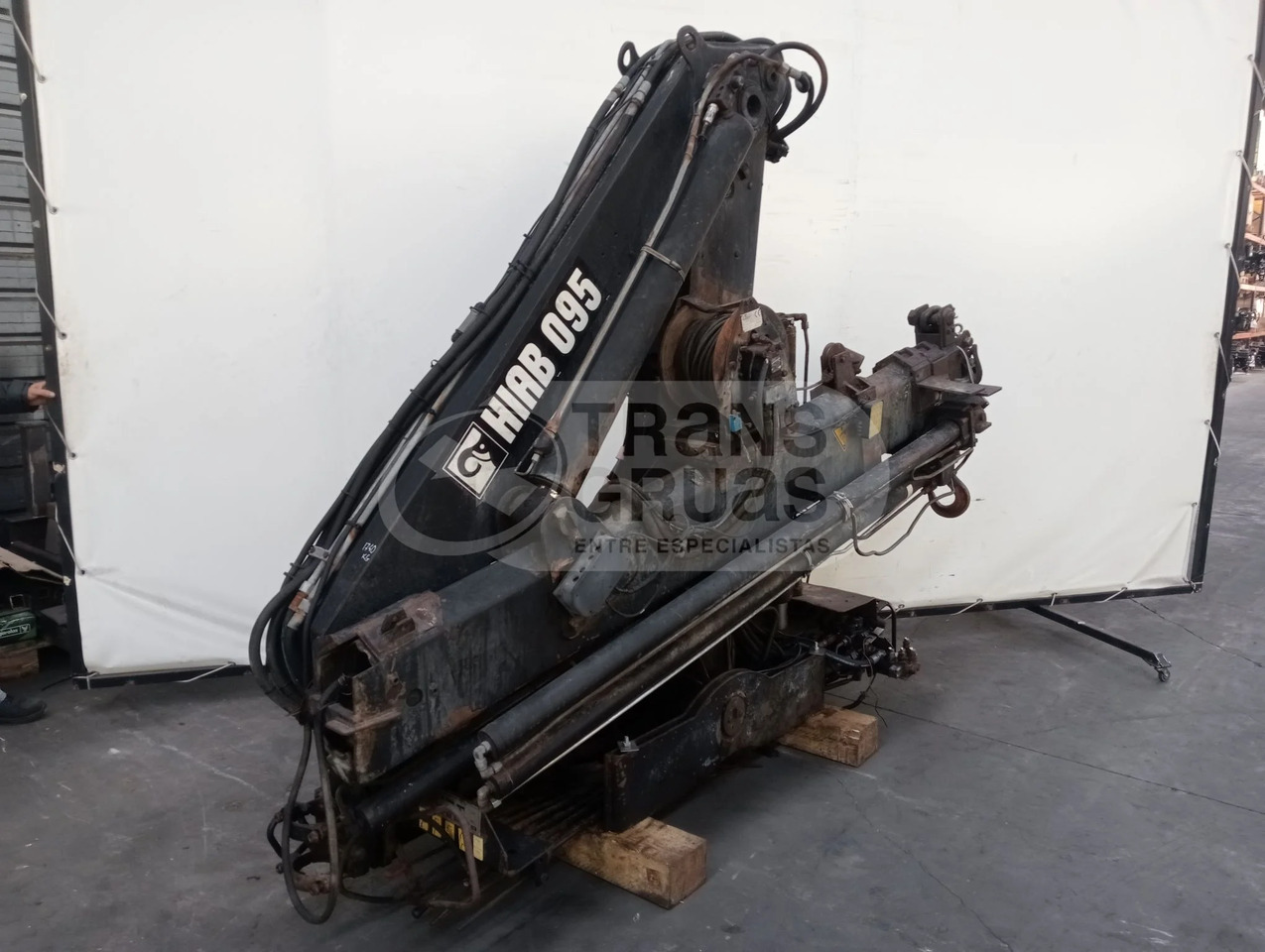 Grúa hidráulica Hiab 095-3 - Lastbilskran: bild 3 Grúa hidráulica Hiab 095-3 - Lastbilskran: bild 3