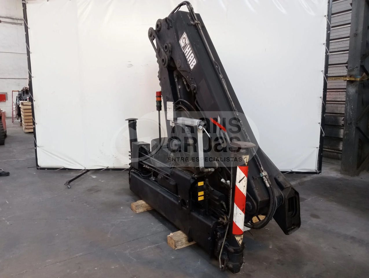 Grúa hidráulica Hiab 166 E-5 HIPRO - Lastbilskran: bild 4 Grúa hidráulica Hiab 166 E-5 HIPRO - Lastbilskran: bild 4