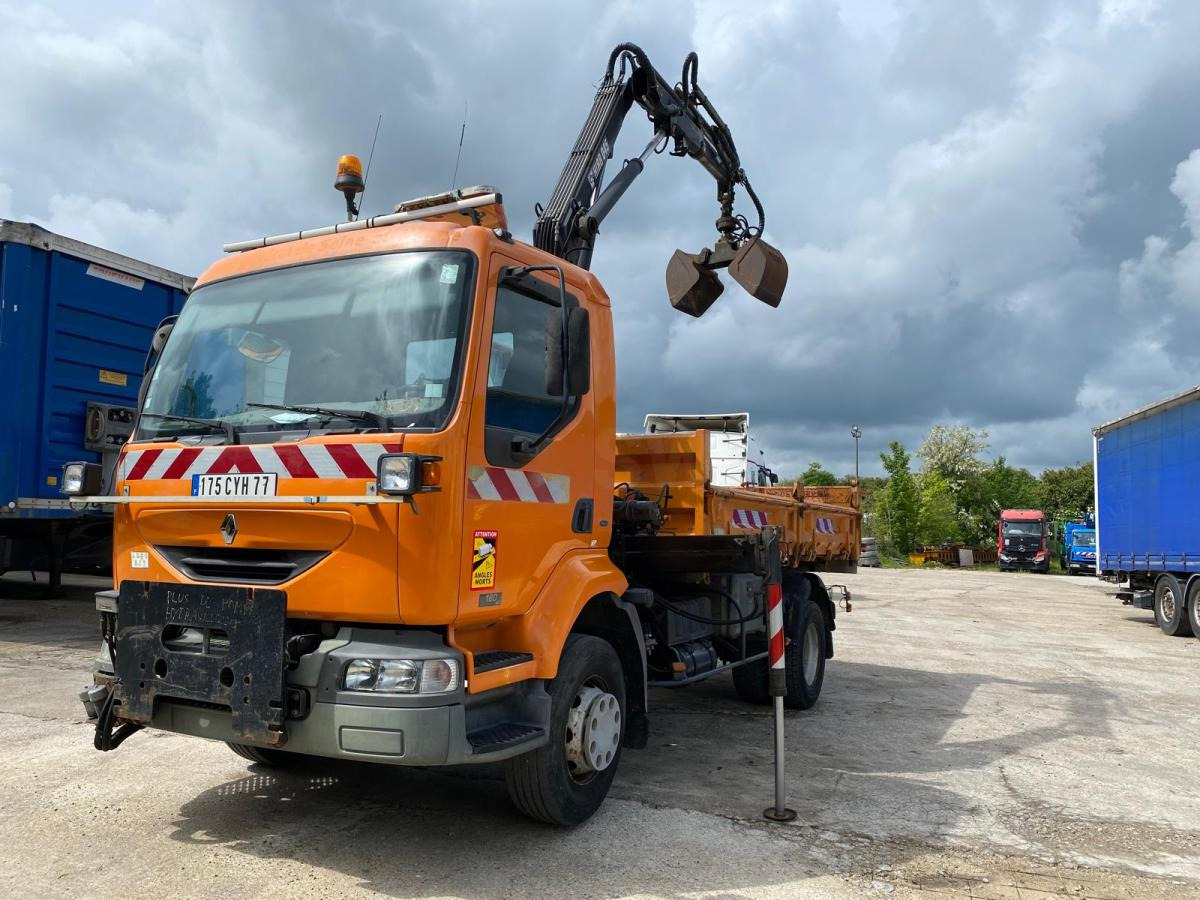 Renault Midlum 180 - Tippbil lastbil, Kranbil: bild 3 Renault Midlum 180 - Tippbil lastbil, Kranbil: bild 3