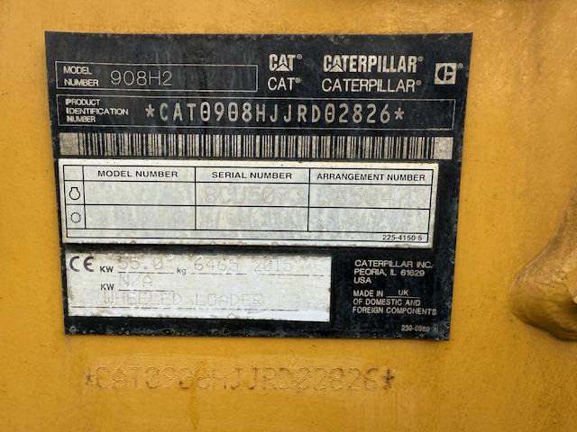 Cat 908 H2  - Hjullastare: bild 5 Cat 908 H2  - Hjullastare: bild 5