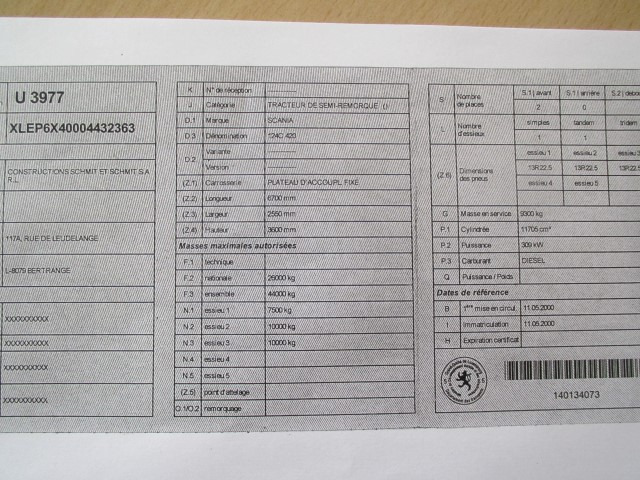 Scania 124C.420 6x4  - Dragbil: bild 5 Scania 124C.420 6x4  - Dragbil: bild 5