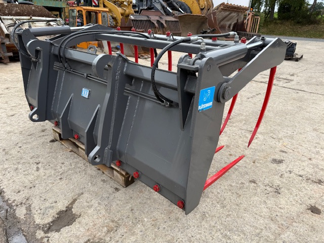 Flötzinger SZ-V - 2400 mm - Volvo/CAT/Komatsu -Krokodilgebiss - Utrustning för ensilage: bild 3 Flötzinger SZ-V - 2400 mm - Volvo/CAT/Komatsu -Krokodilgebiss - Utrustning för ensilage: bild 3