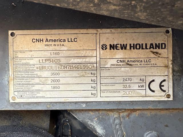 New Holland L 160 - Hjullastare: bild 5 New Holland L 160 - Hjullastare: bild 5